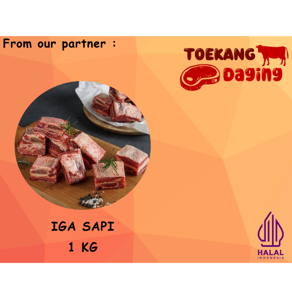 DAGING IGA SAPI / IGA SAPI 1 KG