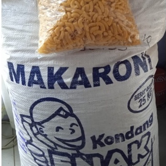 Makaroni KONDANG ENAK Makaroni Bantet Mentah 25kg
