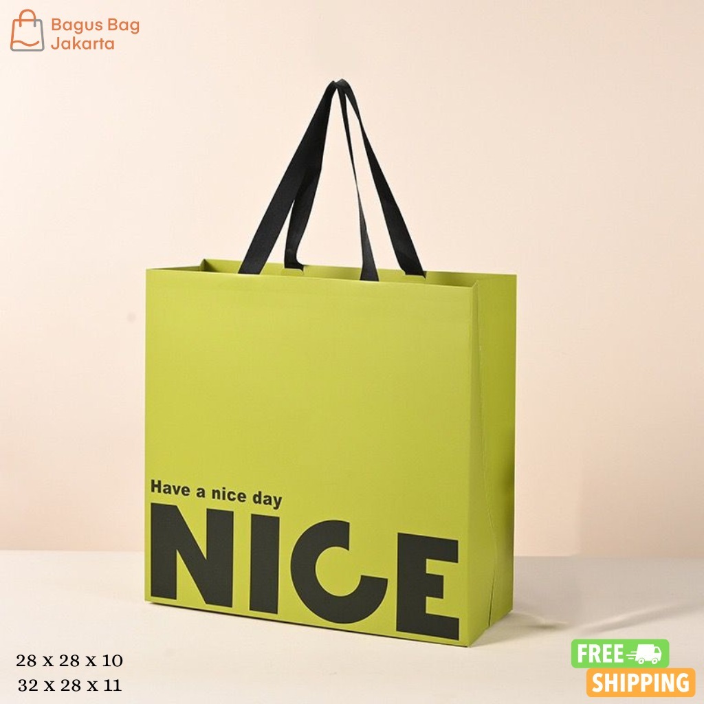 BagusBag Paper Bag Premium Gift Bag Hampers Kado | Tas Kertas Tebal Anti Air Souvenir Goodie Bag