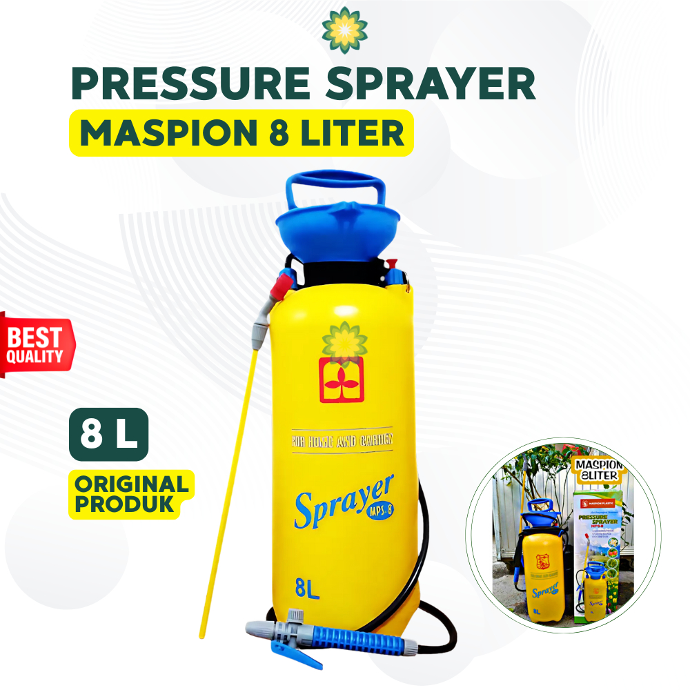 Pressure Sprayer Maspion MPS - 8 liter | Alat Semprot Tanaman