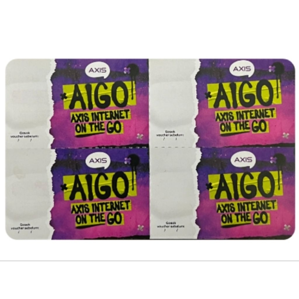 voucher blank Axis voucher kosongan Axis