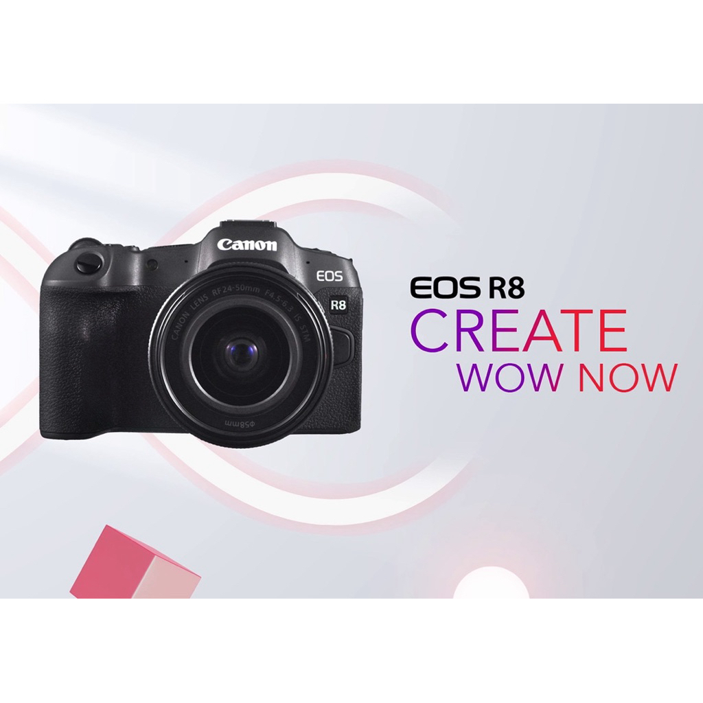Camera canon EOS R8 FULL FRAME