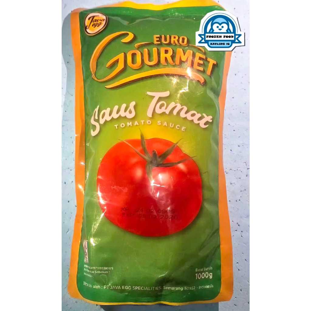Gourmet Saus Tomat 1kg / Saus Tomat 1kg