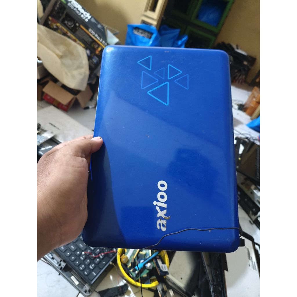 frame lcd belakang axioo pico w217cu ori