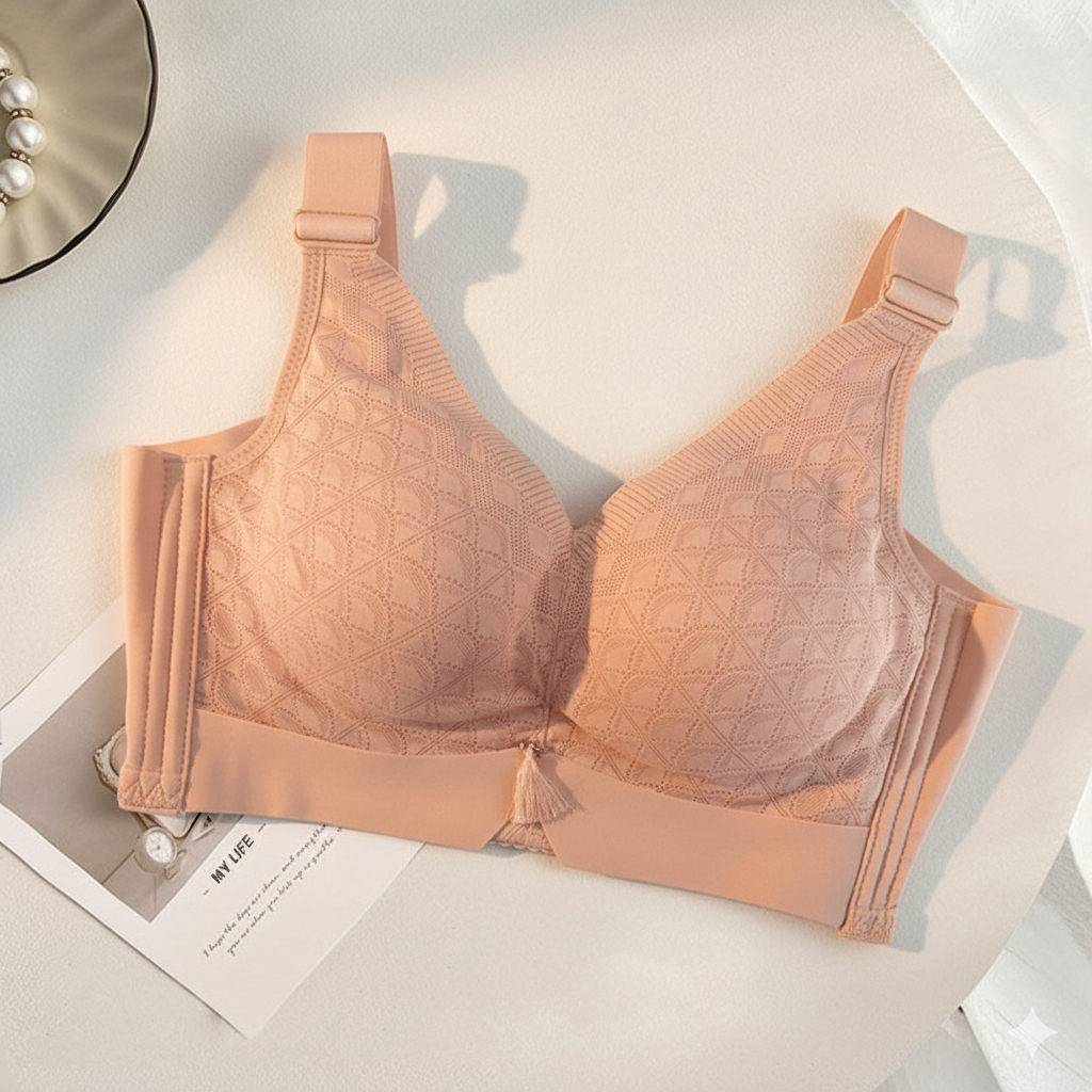 Aurelia Bra by Fiori // Soft bra // Bra tanpa kawat // Bra fiori wireless no wire push-up full cup