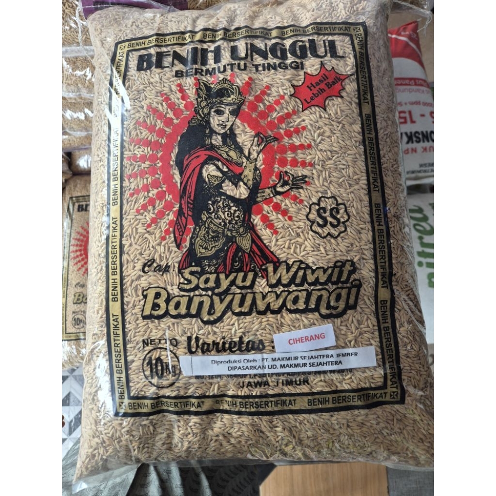 Benih Padi Hibrida Ciherang kemasan 10kg