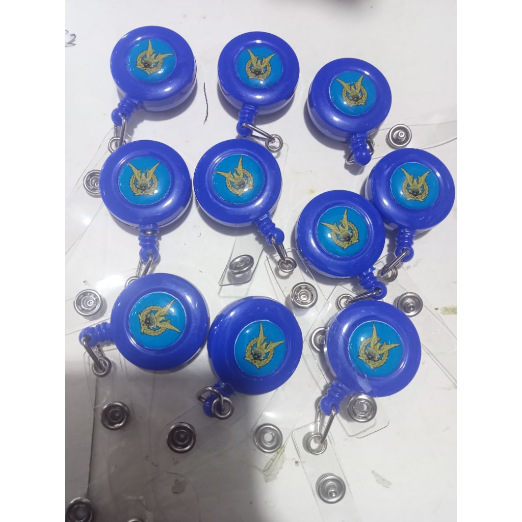 yoyo Id card Gantungan Id + Case tempat id Logo TNI AU