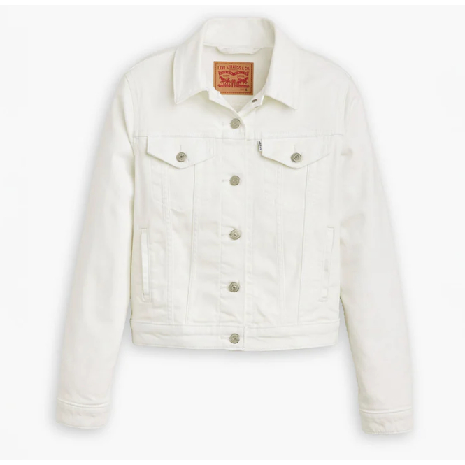 Denim Jacket Levi's Off White - Size S - Second
