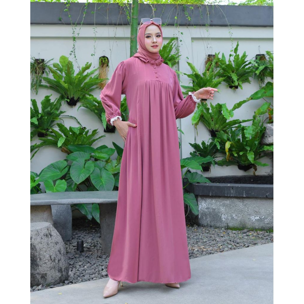 COD GAMIS POLOS/ GAMIS POLOS TANGAN RENDA/ GAMIS TERMURAH/ GAMIS TERBARU/ GAMIS POLOS QUALITAS SUPER