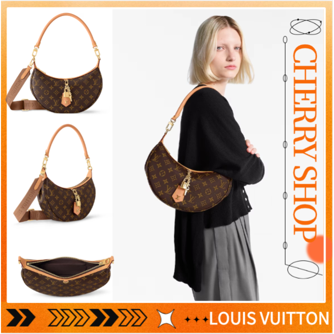 LV Louis Vuitton LOOPING handbag Tas Bahu Wanita