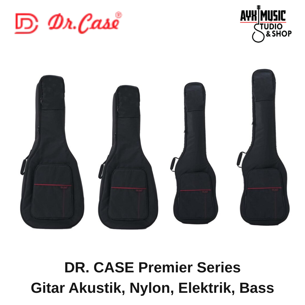 Dr. Case Premier Tas Gitar Gigbag | Akustik/Jumbo/Klasik/Elektrik/Bass | Tas Gitar