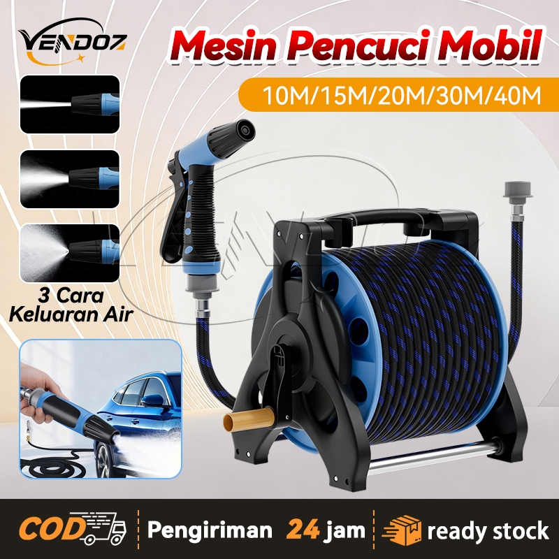 Mesin Pencuci Mobil Paket Cuci Mobil 3 model dengan Semprotan Air Bertekanan 10/15/20/30/40M Semprot