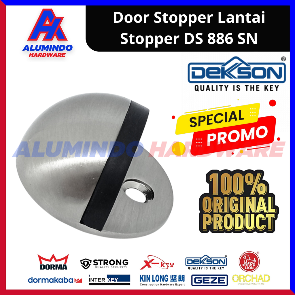 Door Stopper Lantai Dekson DS 886 SN Stopper Keong