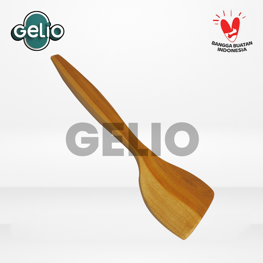 Spatula sutil sodet kayu penjepit aneka alat masak