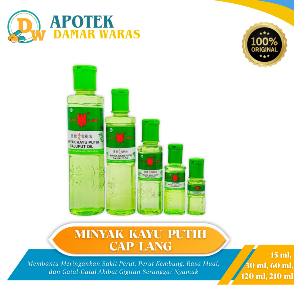 MINYAK KAYU PUTIH CAP LANG / MINYAK KAYU PUTIH CAP LANG