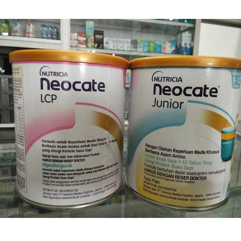 Neocate LCP Junior 400gr Untuk Alergi Susu Sapi