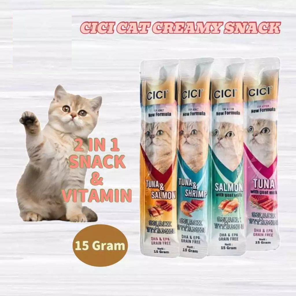 Cici Creamy Snack Treats 15G (KHUSUS BATAM)