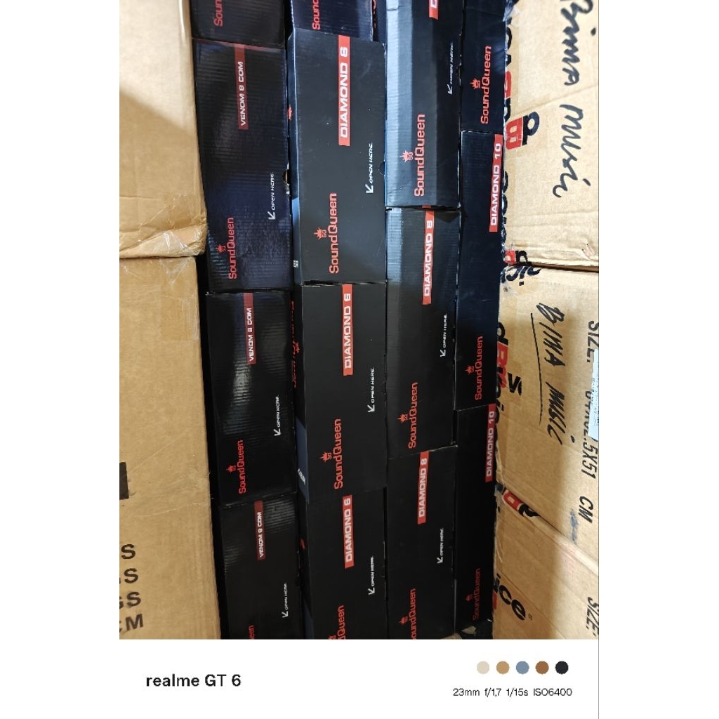 Mixer Audio / Soundqueen Diamond 6 / SQ 6CH 6 Channel 6 Chanel - Compressor Eq Bluetooth Soundcard