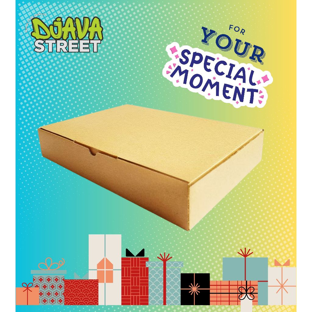 Gift Box Kaos | Kotak Hadiah Kaos Premium Untuk Kado / Packaging Kaos Djavastreet