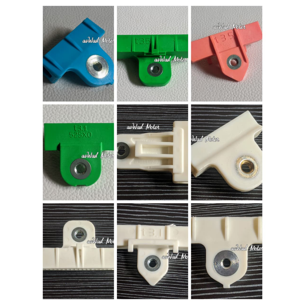 Holder Glass Dudukan Kaca Penjepit Kaca Mobil Universal Original / Jepit Kaca Mobil / Klip Jepit