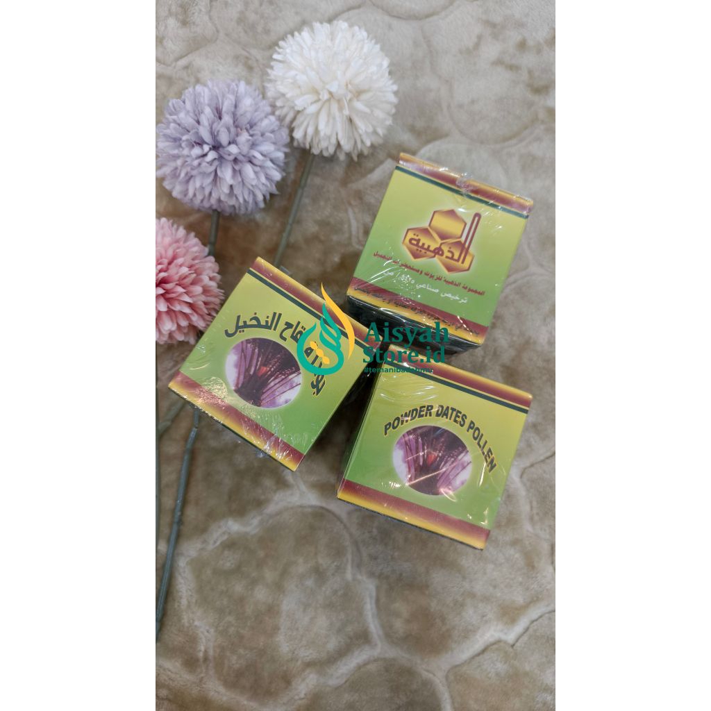 Serbuk Sari Kurma Arab Asli Makkah Madinah – Dates Pollen Alami. Meningkatkan kesuburan dan program 
