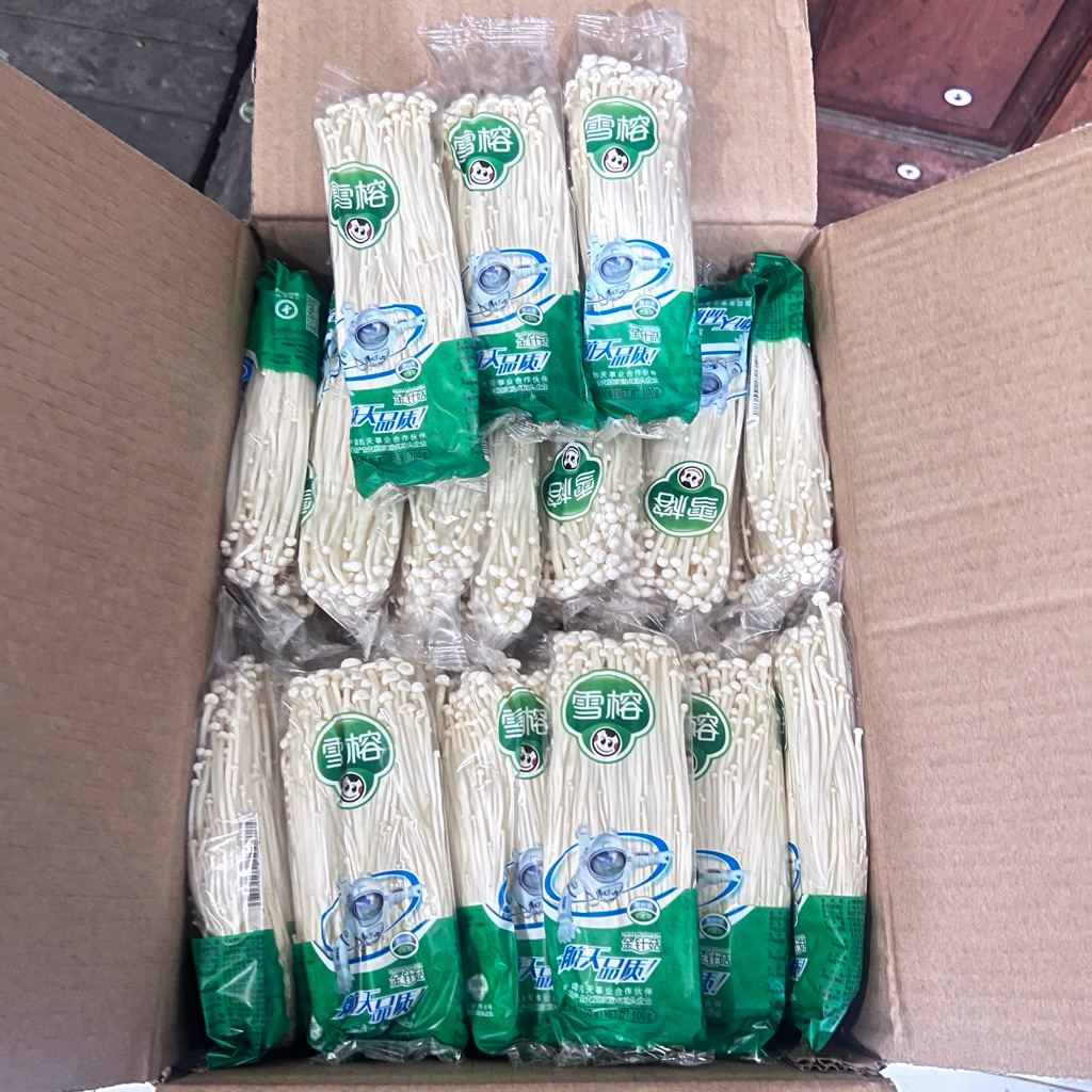 Jamur Enoki China