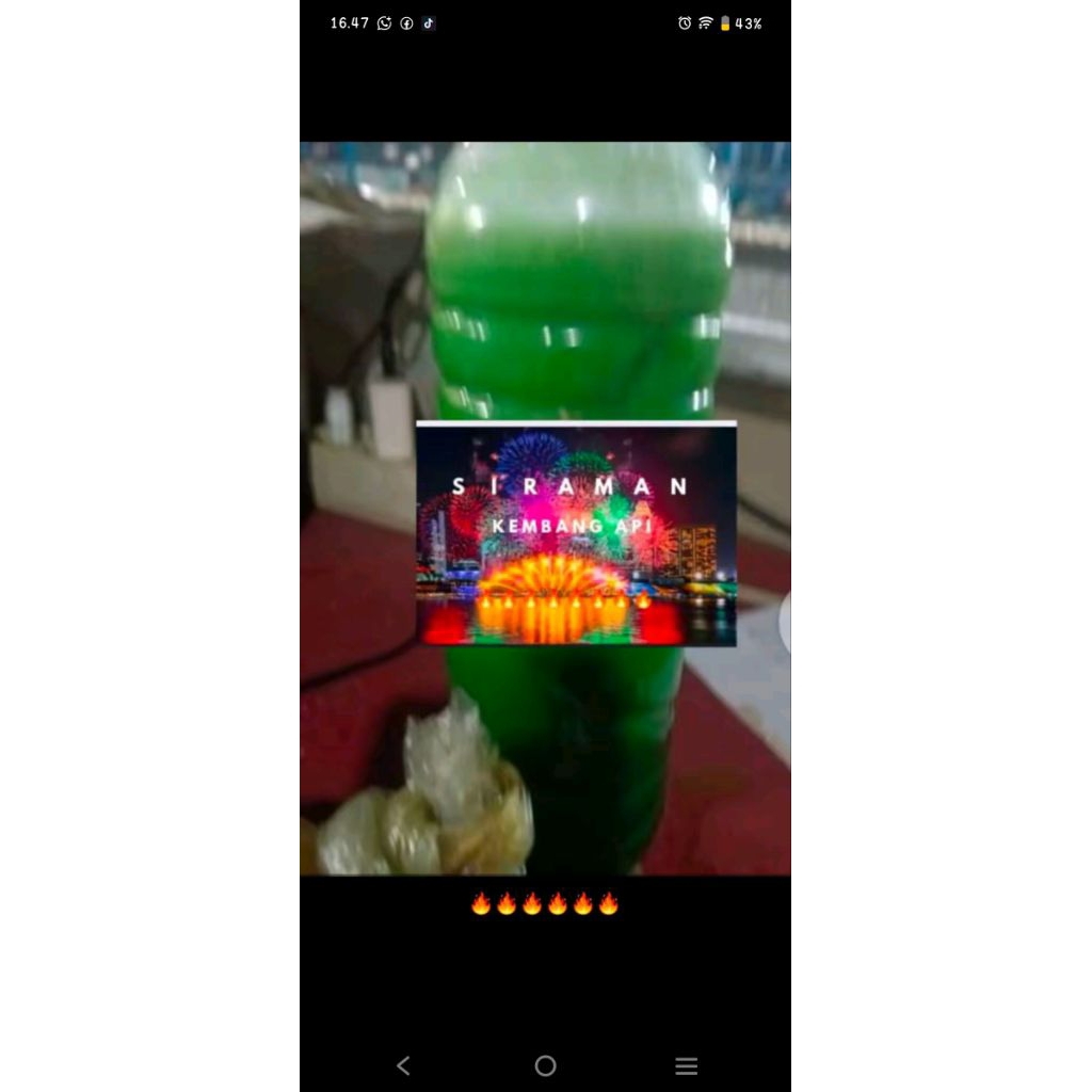 SIRAMAN KEMBANG API