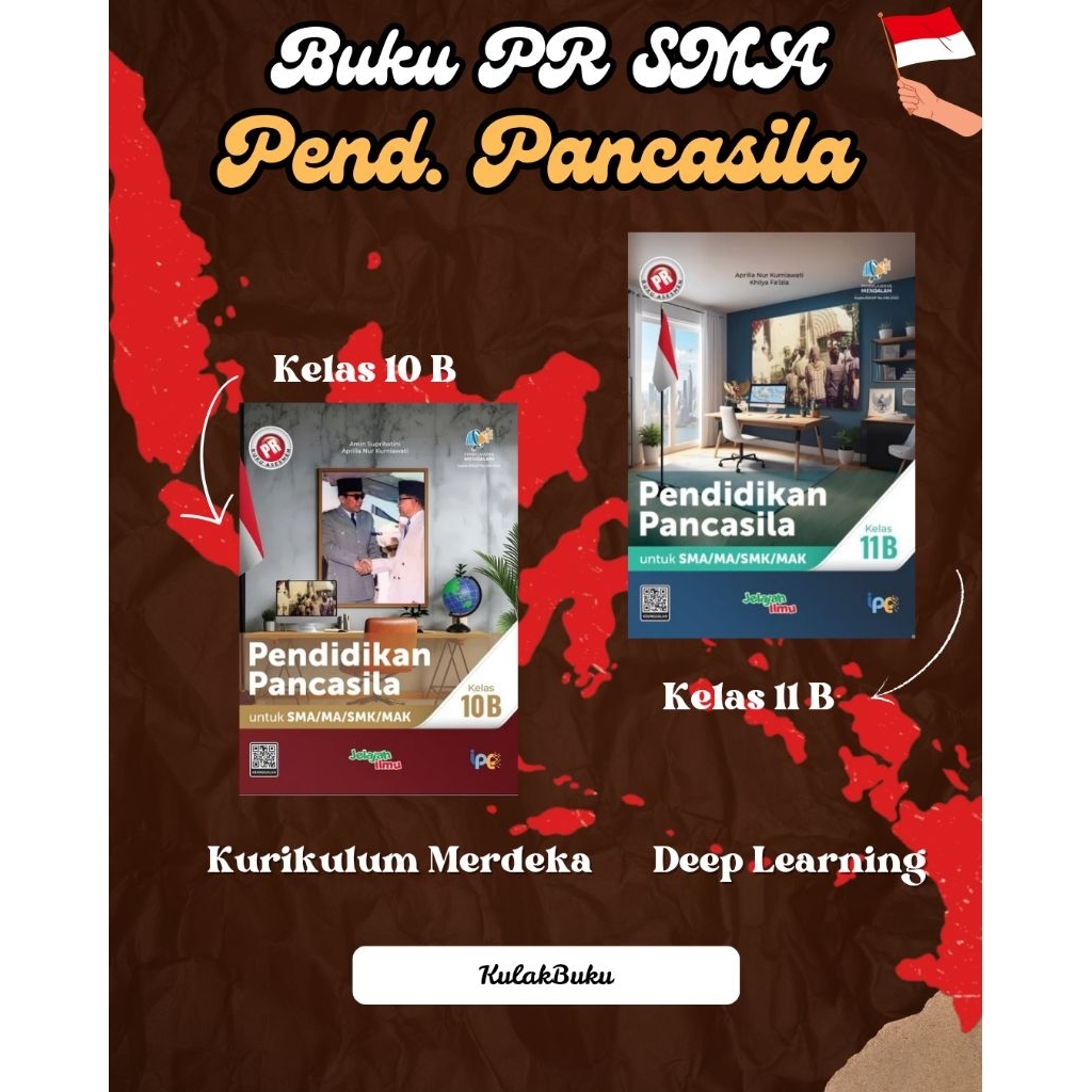 Buku PR PPKN SMA Kelas 10 11 12 Semester 1 & 2 Kurikulum Merdeka Intan Pariwara