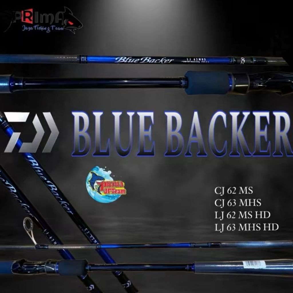 Joran Daiwa Blue Backer sambung dua dan one piece pipa PVC