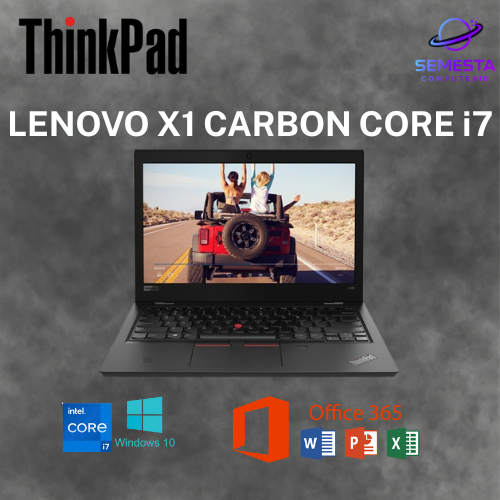 LENOVO X1 CARBON CORE i7 GEN 6 | RAM 16GB | SSD 512GB | 14 INCH LIKE NEW