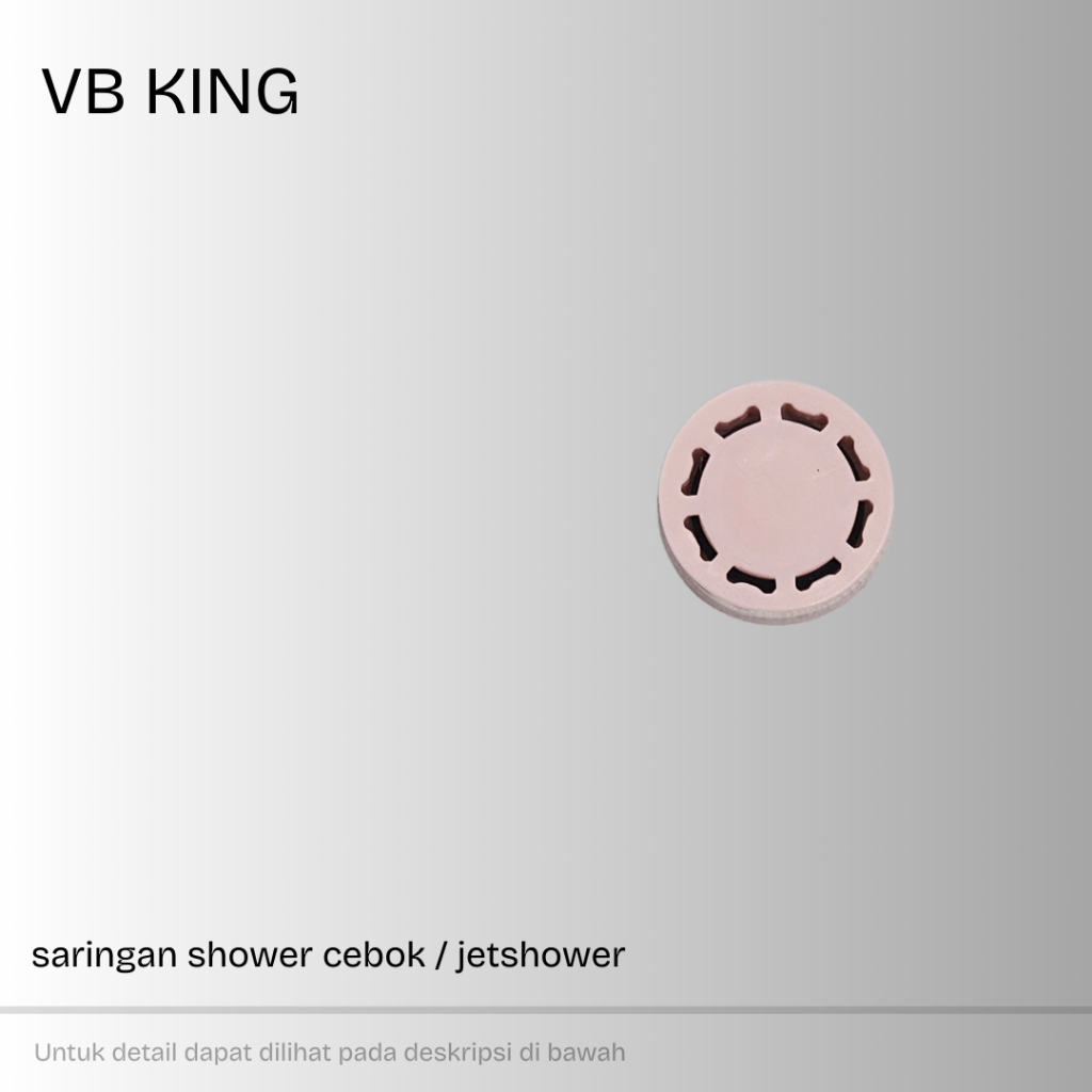 VBK Jet Shower Filter  – High-Pressure Water Filter Screen Universal Fit for Bathroom Shower