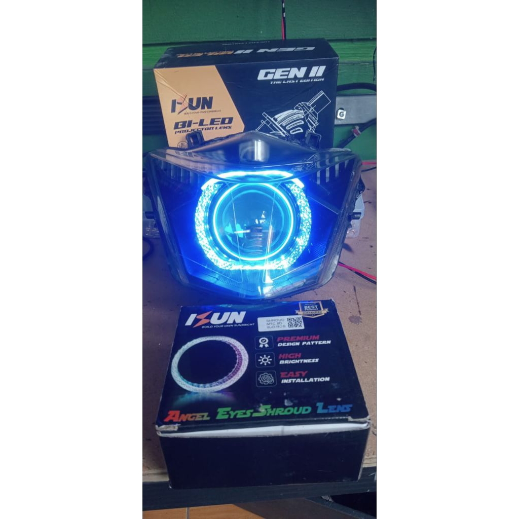 headlamp beat esp + biled