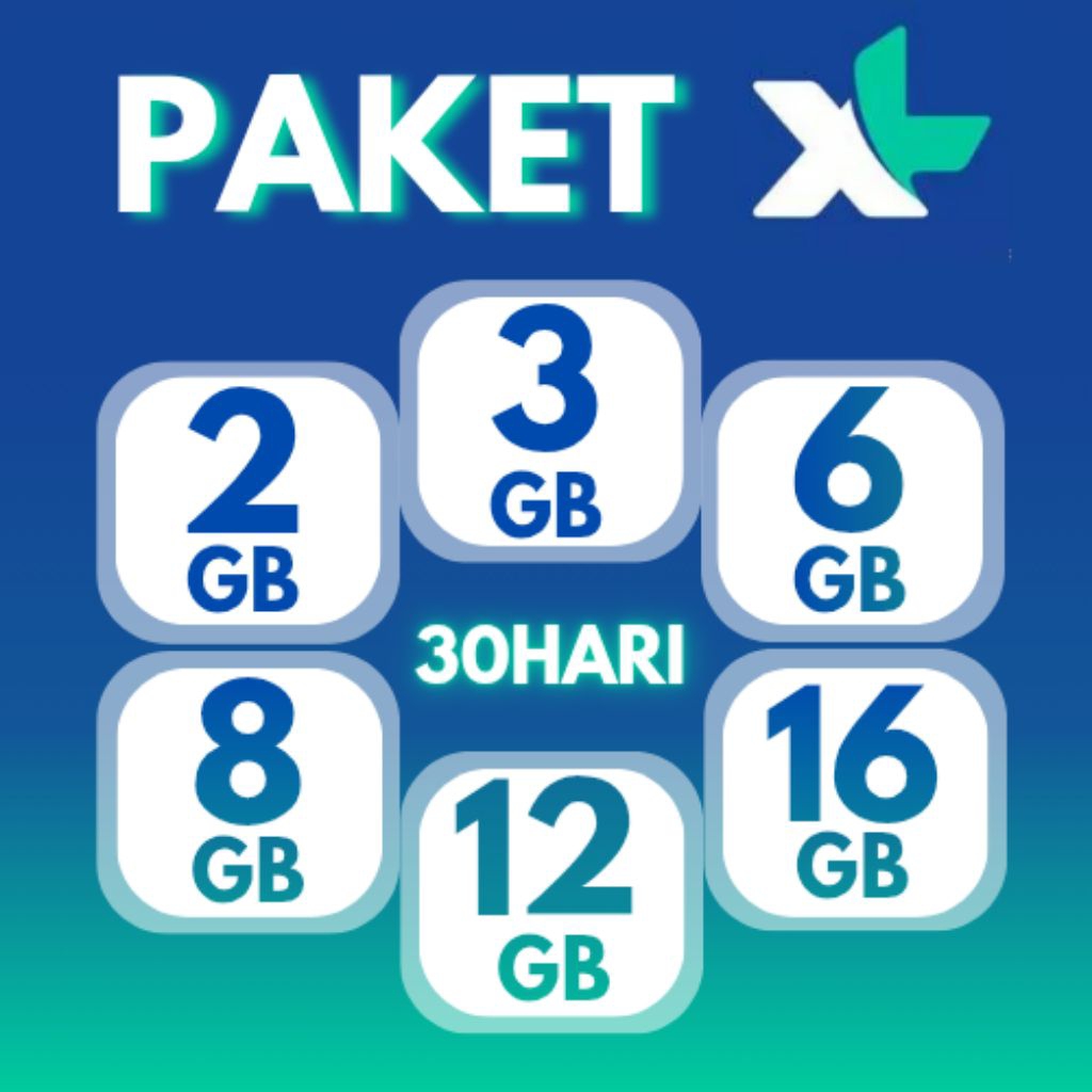ISI ULANG PAKET XL BULANAN / HOTROD ALL JARINGAN