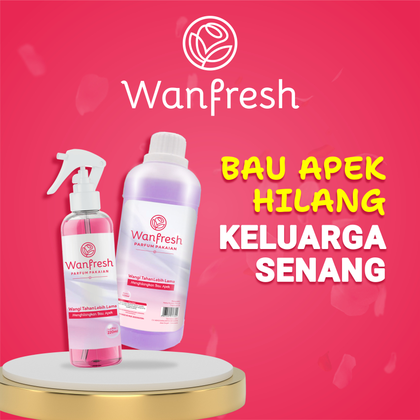 Parfum Laundry Pakaian Wangi Tahan Lama Wanfresh 250ml