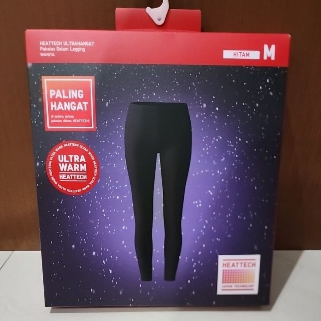 UNIQLO Celana Legging Heattech ULTRAWARM Wanita