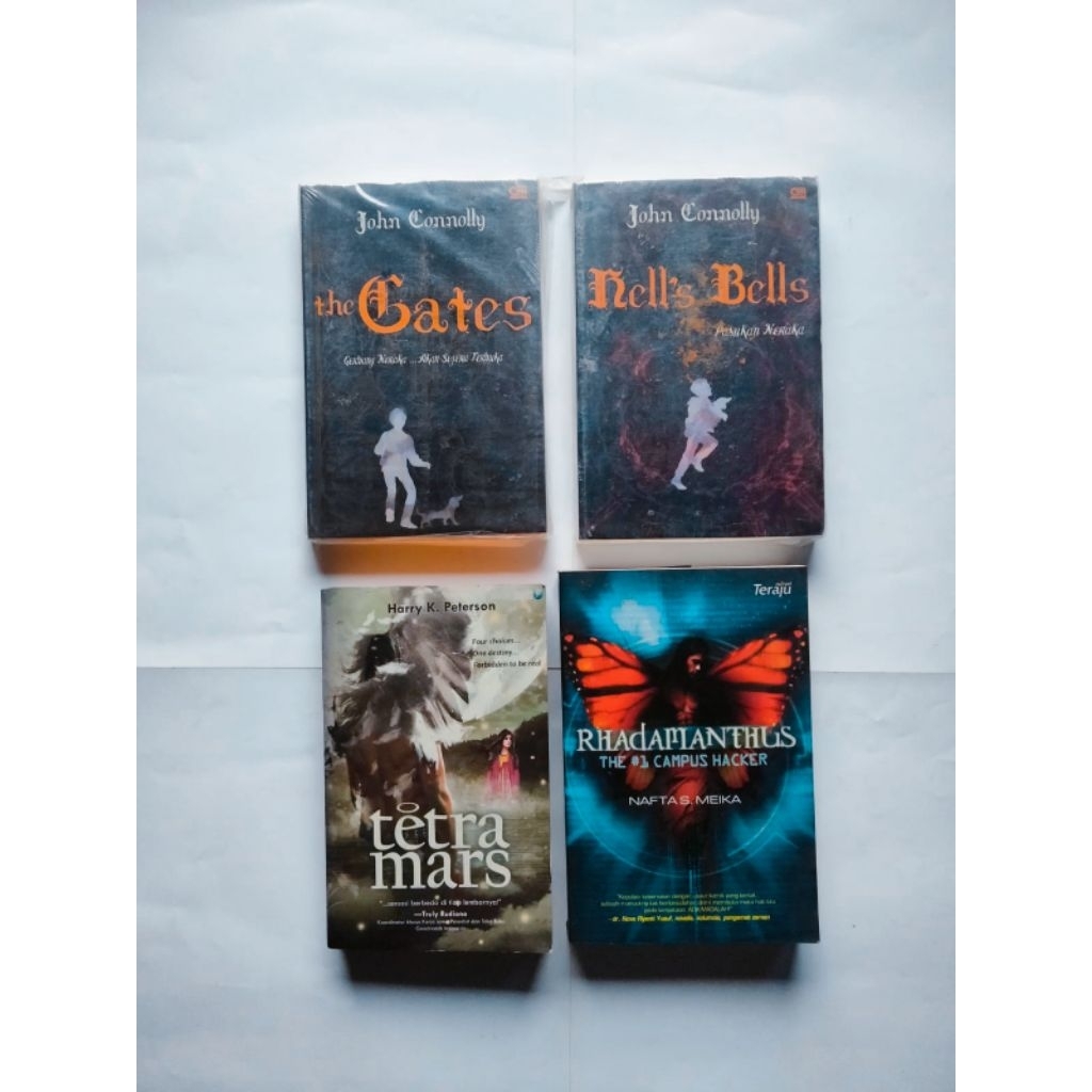 Buku Novel Fantasi, THE GATES Gerbang Neraka...,  HE'S BELLS Pasukan Neraka, TETRA MARS, RHADAMANTHU