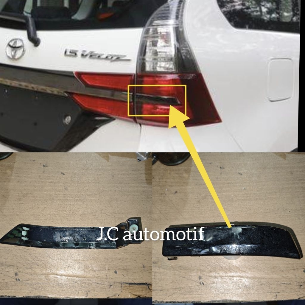 List chrome stoplamp Avanza Veloz Xenia 2019 2020 2021