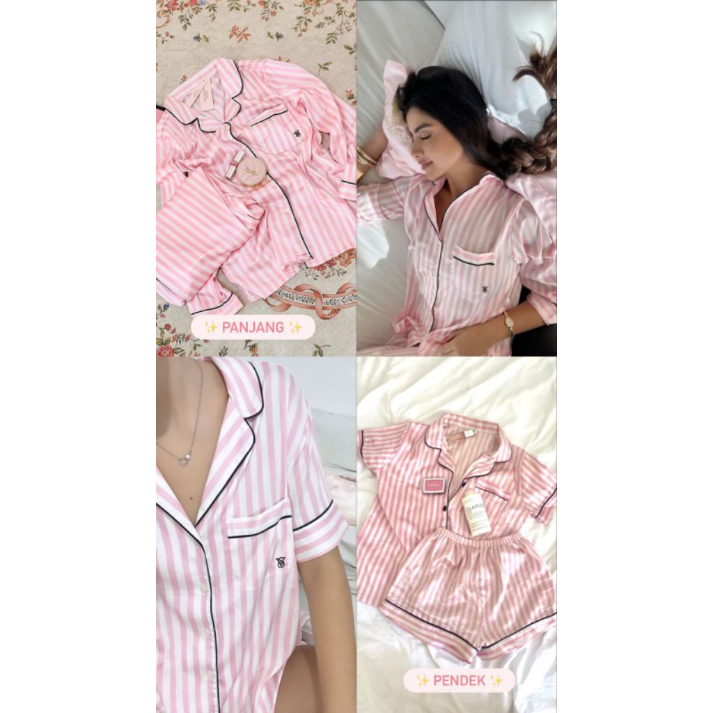 Pajamas vs pendek dan panjang baju tidur oneset