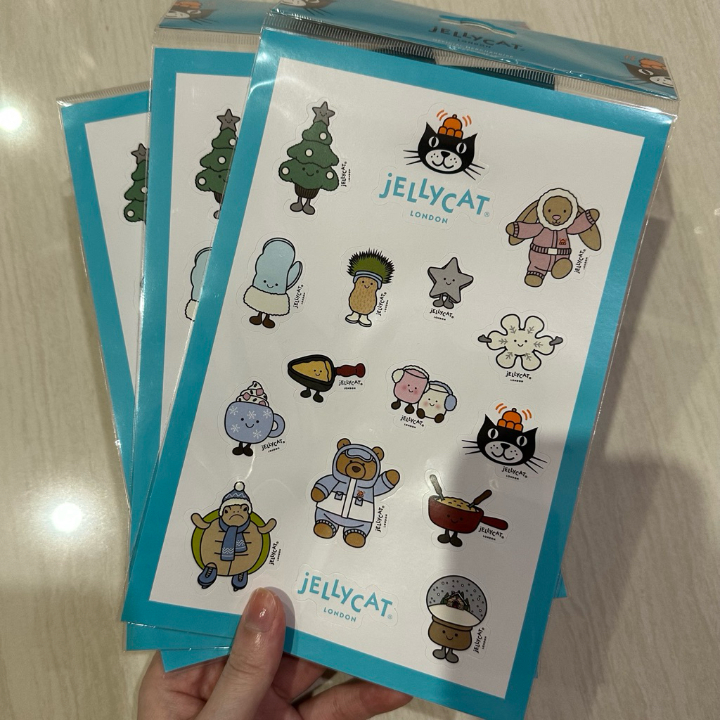 Jellycat London Sticker Official
