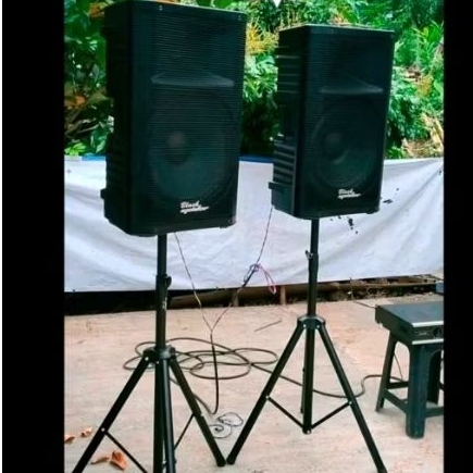 pasif SR 15 in SEPASANG Black spider