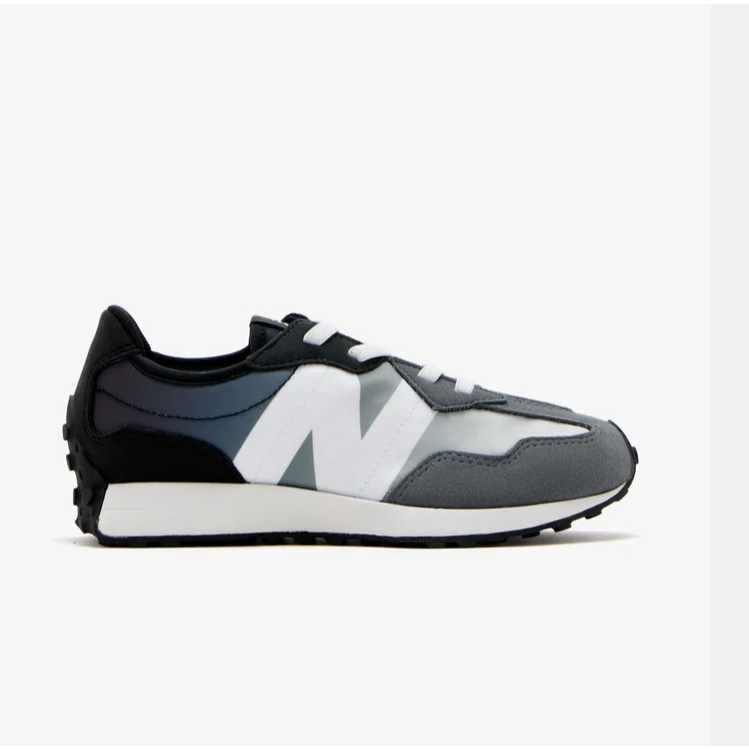 Sepatu Sneakers Casual / New Balance 327 Kids - Grey Black White
