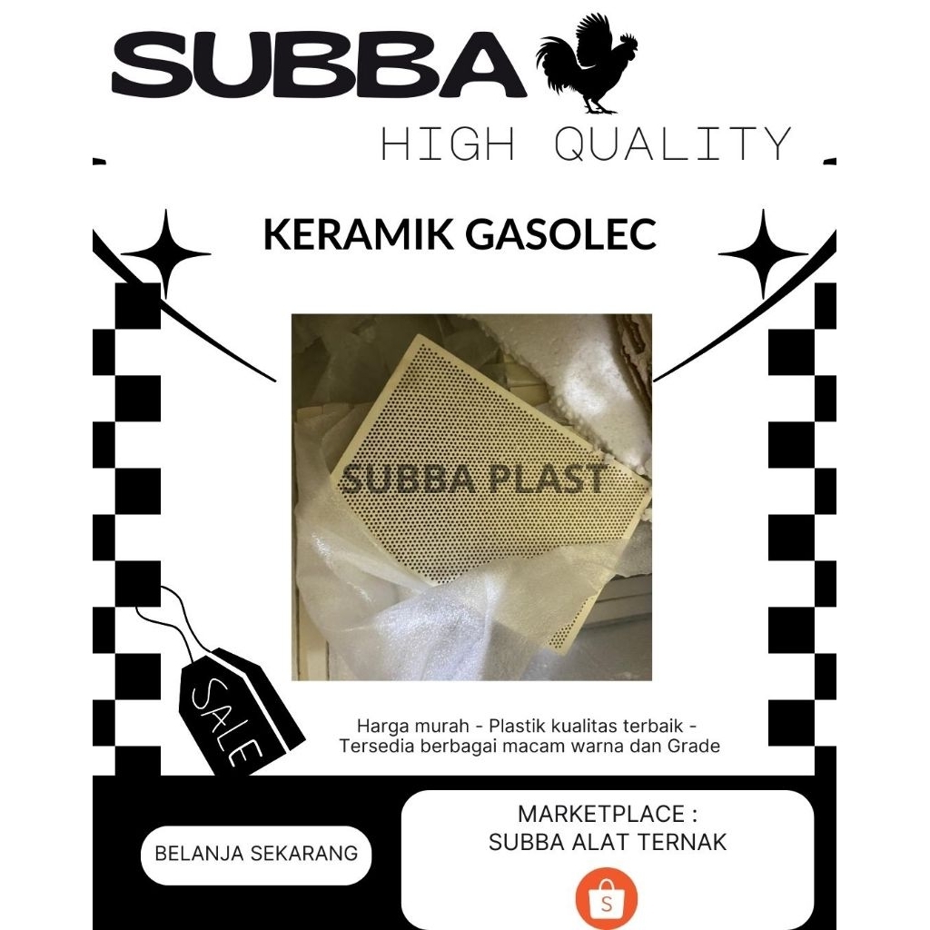 JUAL KERAMIK GASOLEC TERBAIK PEMANAS KANDANG AYAM