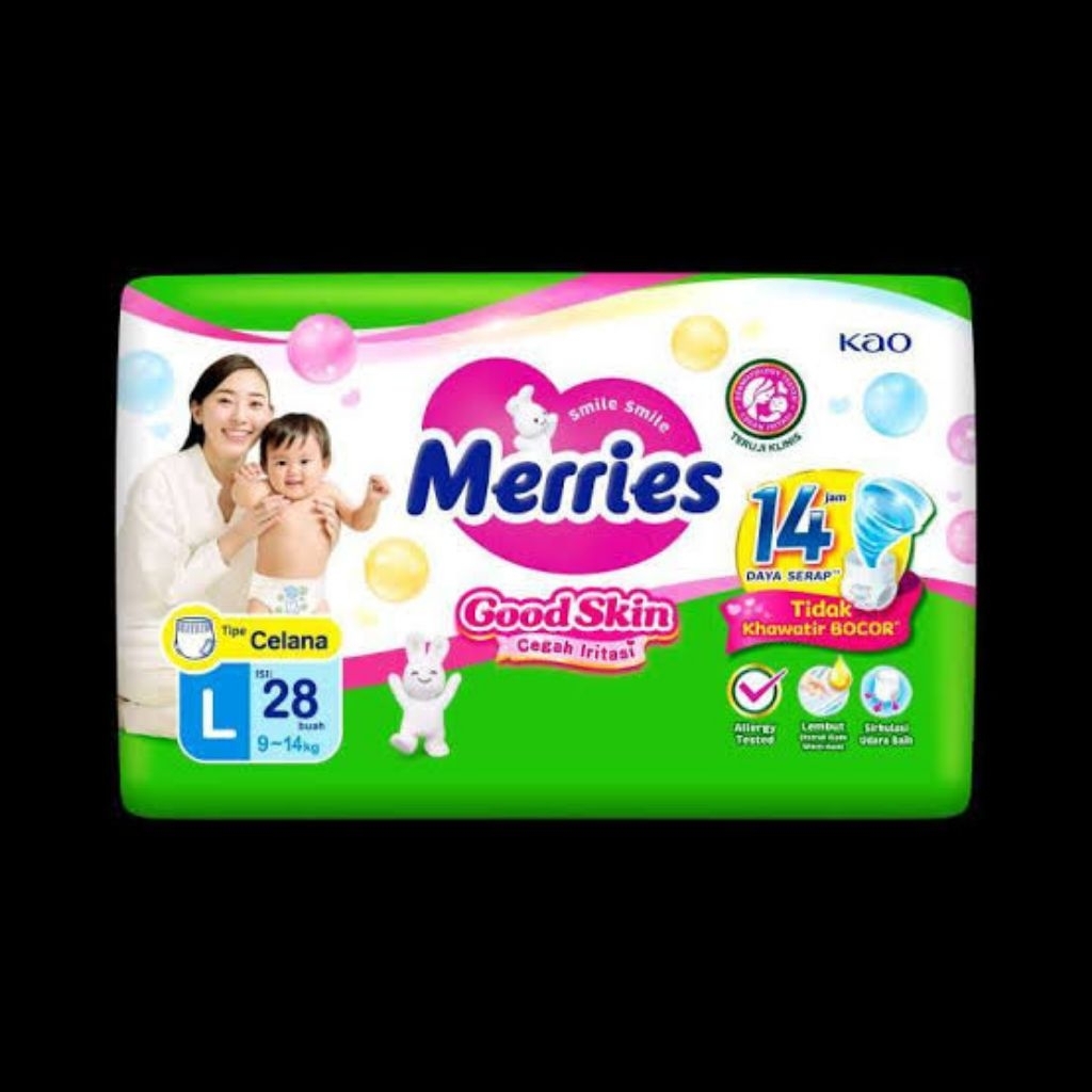 Popok / Diapers Merries L