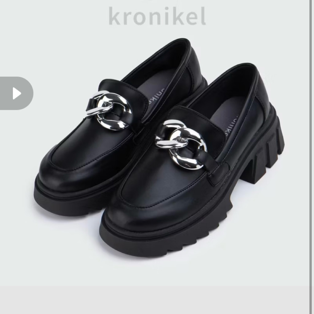 Preloved Agatha Chunky Shoes By Kronikel Project