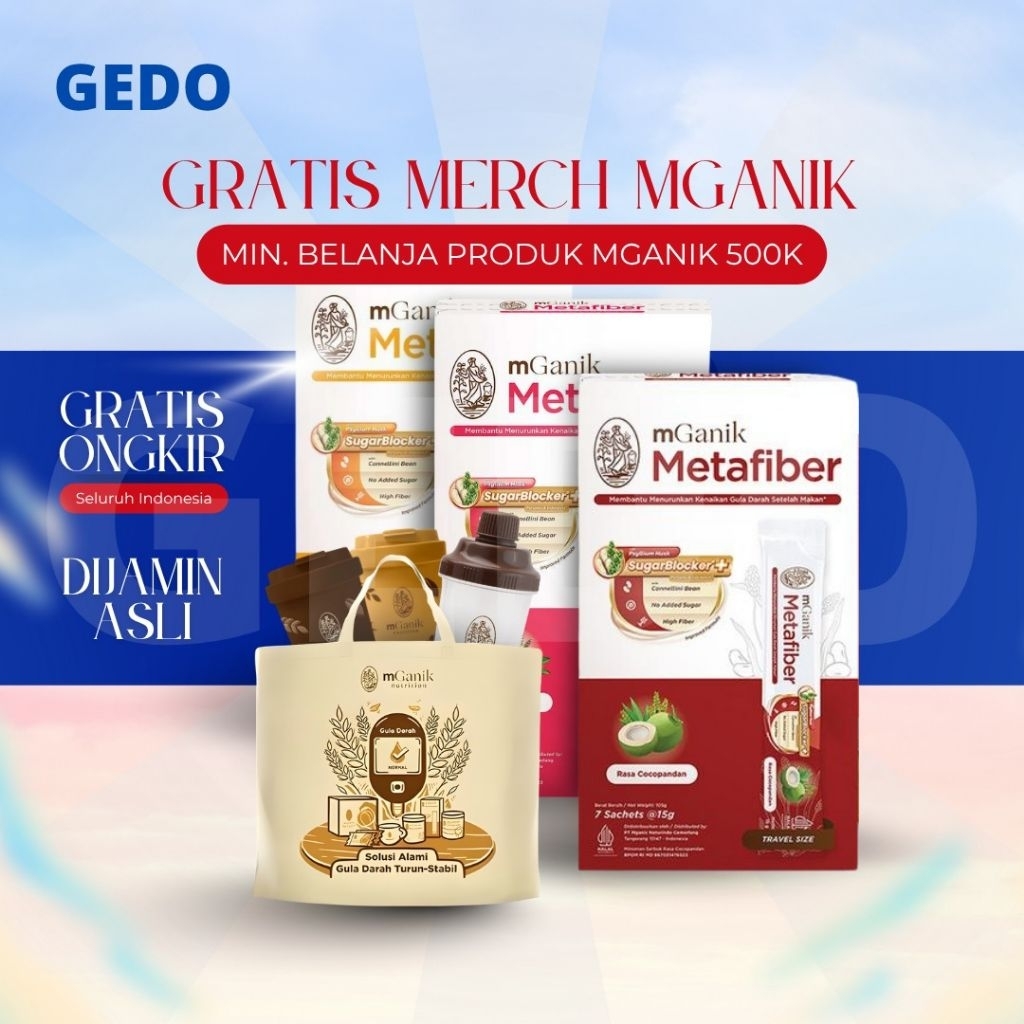 Mganik Metafiber Sachet