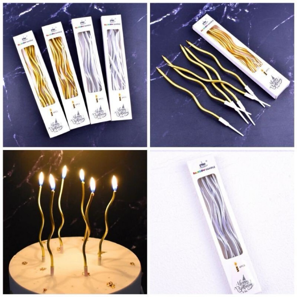 lilin kue ulang tahun macaron