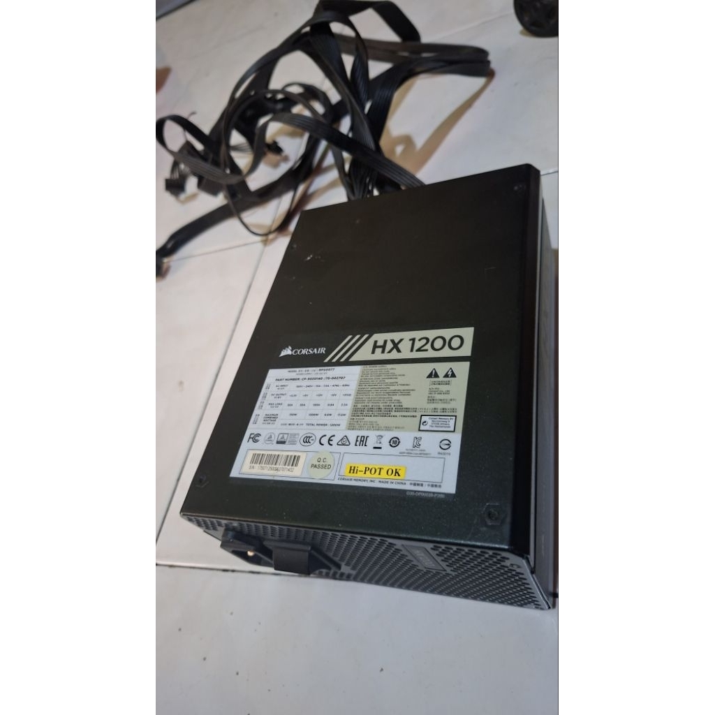 PSU Corsair HX1200 80+ Platinum Full Modullar