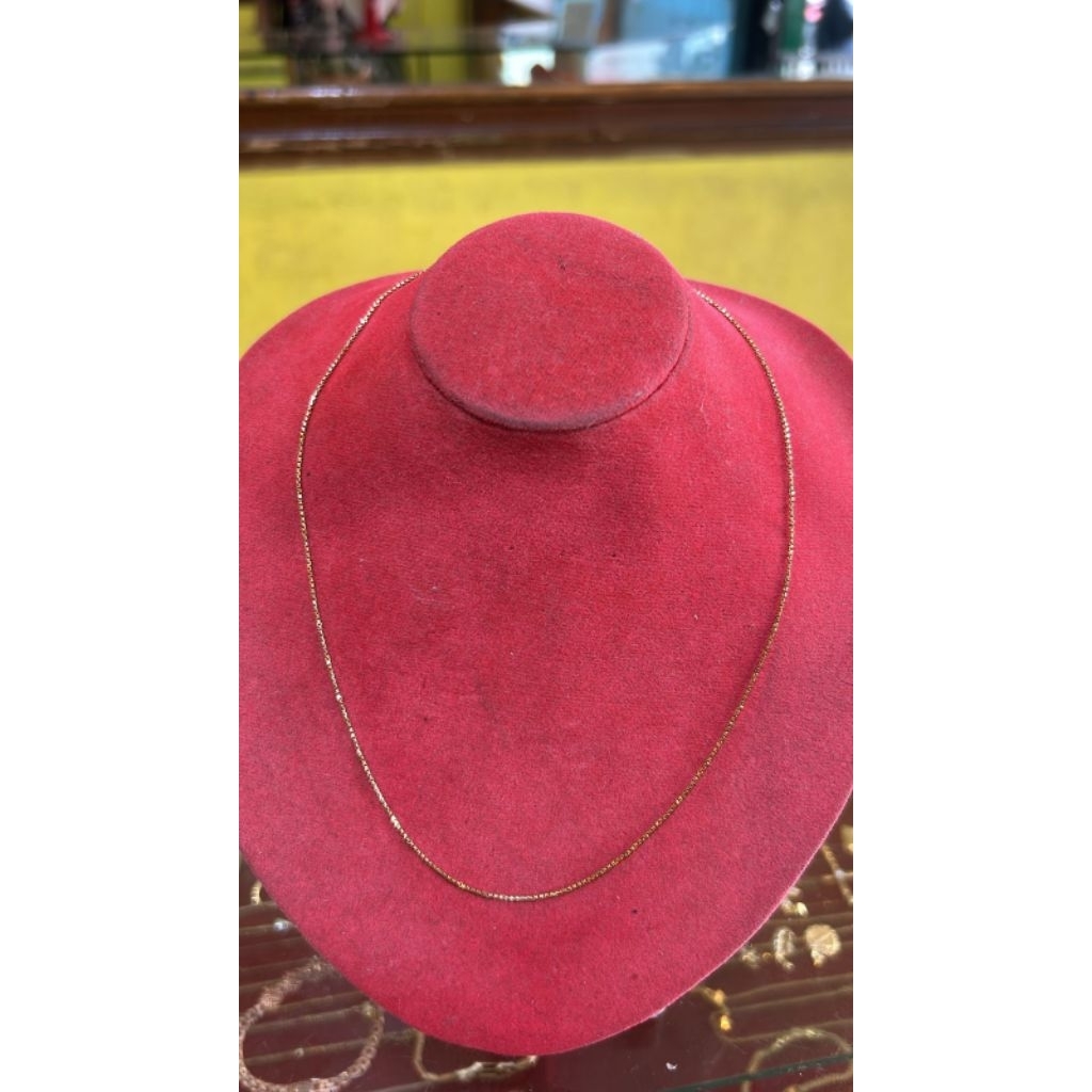 kalung italy emas 22k kadar kadar 700