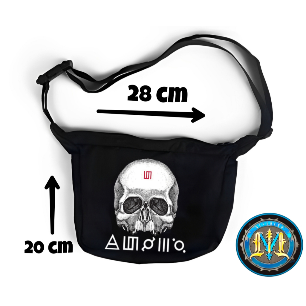 Tas Selempang Bahu Pria Band Thirty Second To Mars Bahan Kanvas Waistbag Cowok Slingbag Pria Wanita