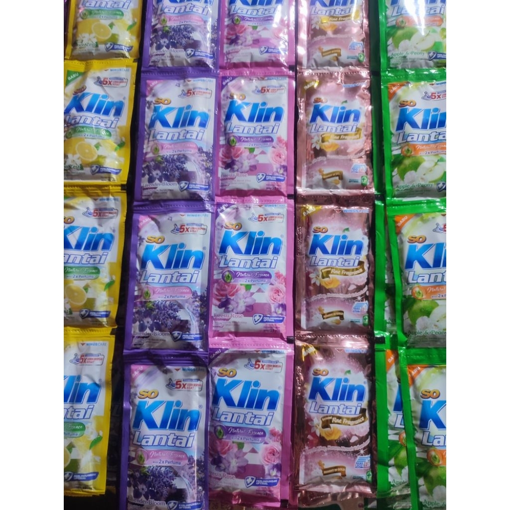 Soklin lantai renceng 12 sachet